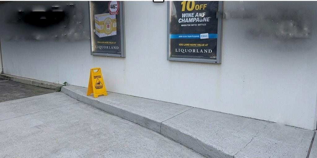 After – retail storefront cleaned